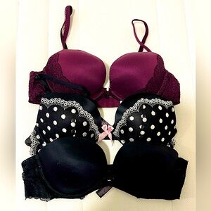 Gently used Victorias Secret Bras size 38B